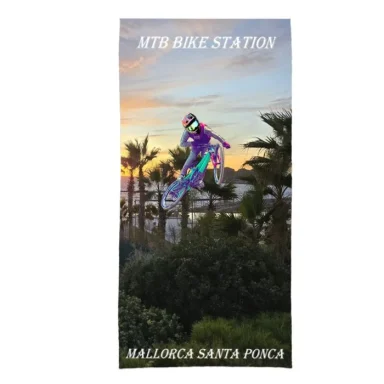 MTB Bike Station100cmx180cm Bade-Strandtuch 44,95 inkl. Versand