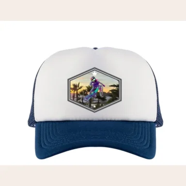 MTB Bike Station Cap blau hinten Netz inkl. Versand 34,95 €