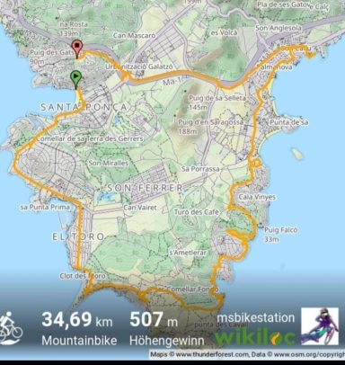 Tour 8 Downhill Enduro - schwer
